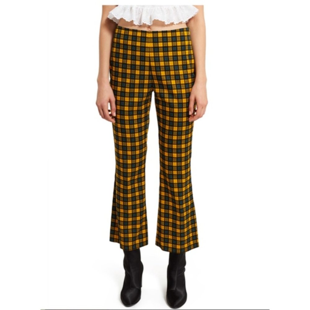 Callipygian Opening Ceremony Plaid Pants